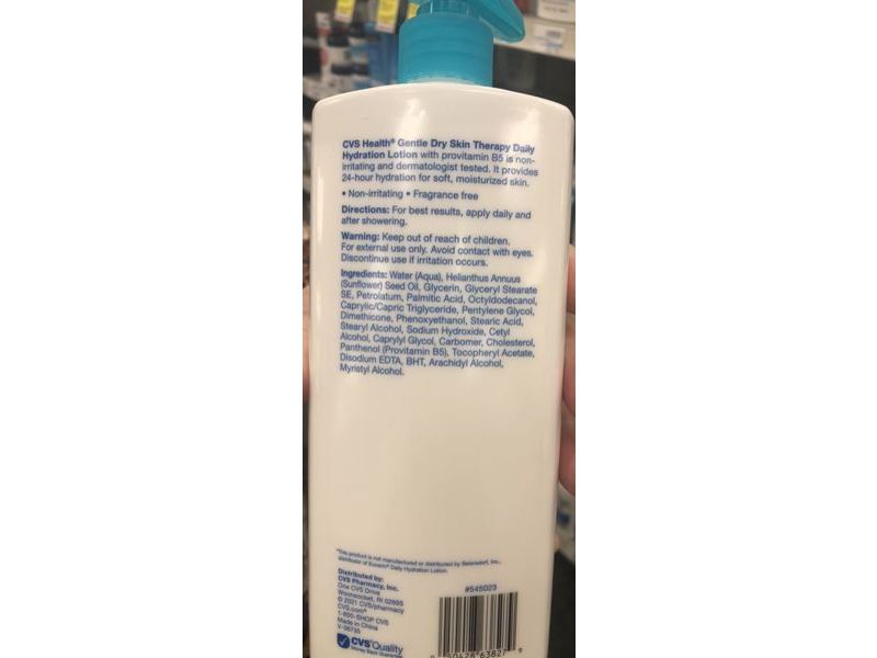CVS Health Gentle Dry Skin Therapy Lotion, 16.9 fl oz/500 mL