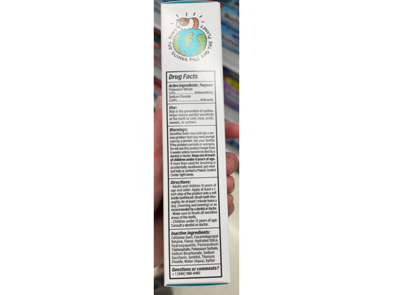 Made By Dentist Enamel Rebuilding Professional Toothpaste, Fresh Mint, 4.2 oz/120 g