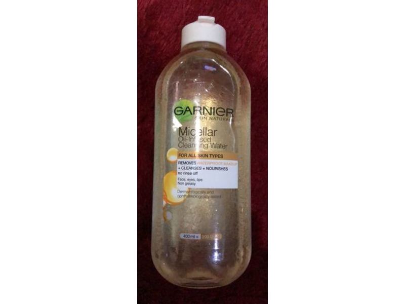 Garnier Micellar Oil-Infused Cleansing Water, 400 mL