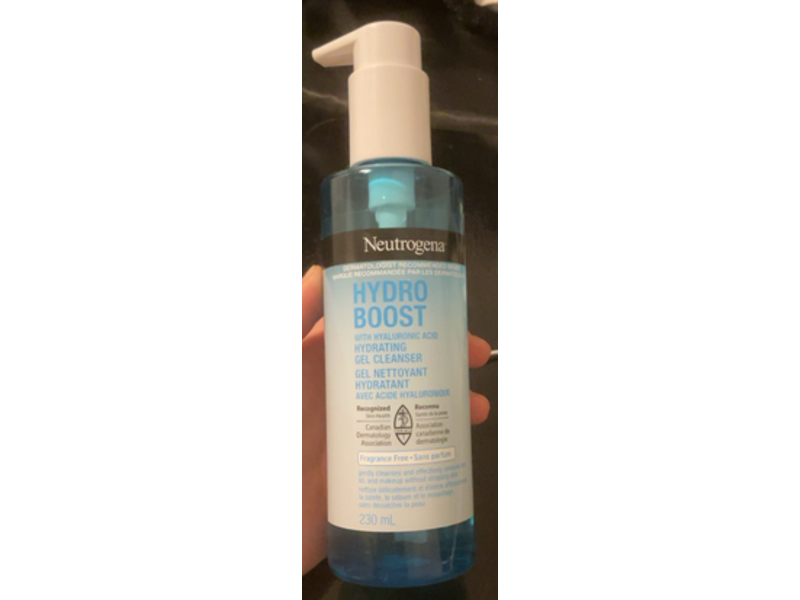 Neutrogena Hydro Boost Hydrating Cleansing Gel, Hyaluronic Acid, 230 mL