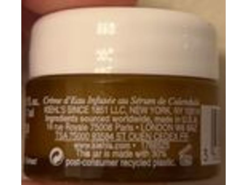 Kiehl's Since 1851 Calendula Serum-Infused Water Cream, 0.25 fl oz/7 mL