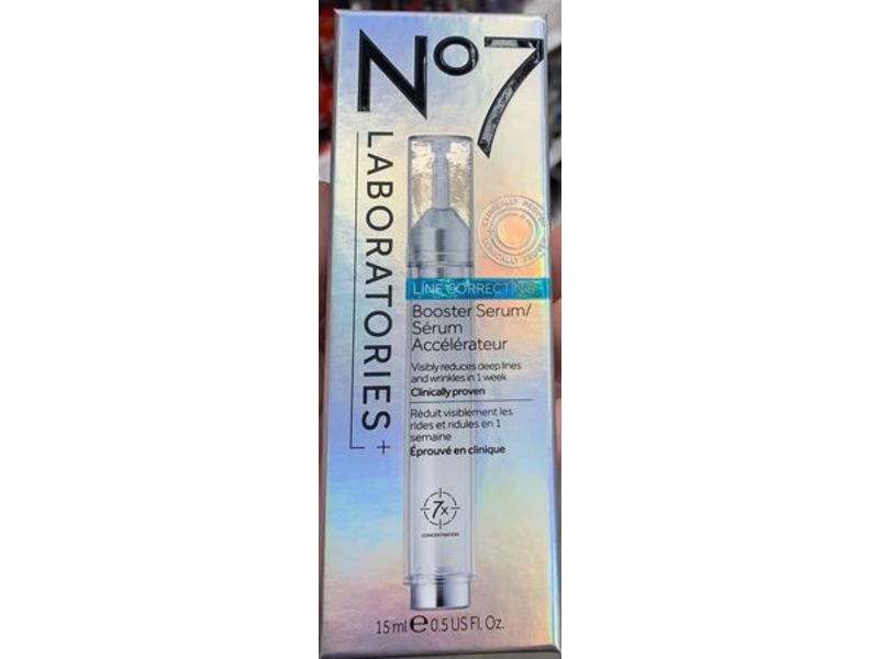 No7 Laboratories Line Correcting Booster Serum, 0.5 fl oz