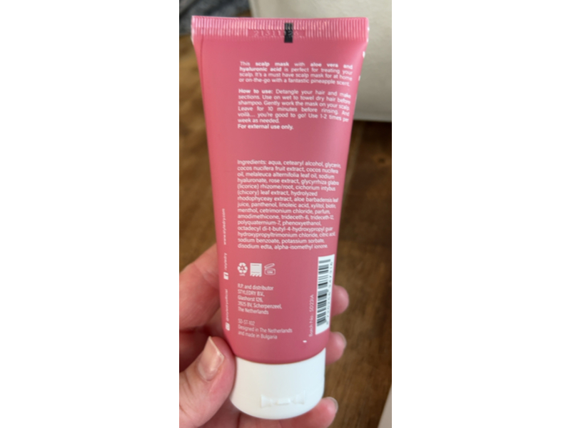 Styledry Scalp Mask, Pineapple & Coconut, 3.38 fl oz/100 mL