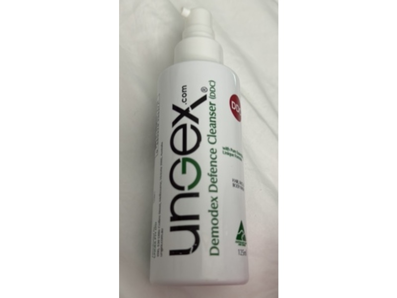 Ungex.com Demodex Defence Cleanser, 125 mL