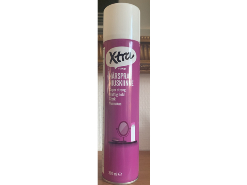 Xtra Super Strong Hairspray, 300 mL