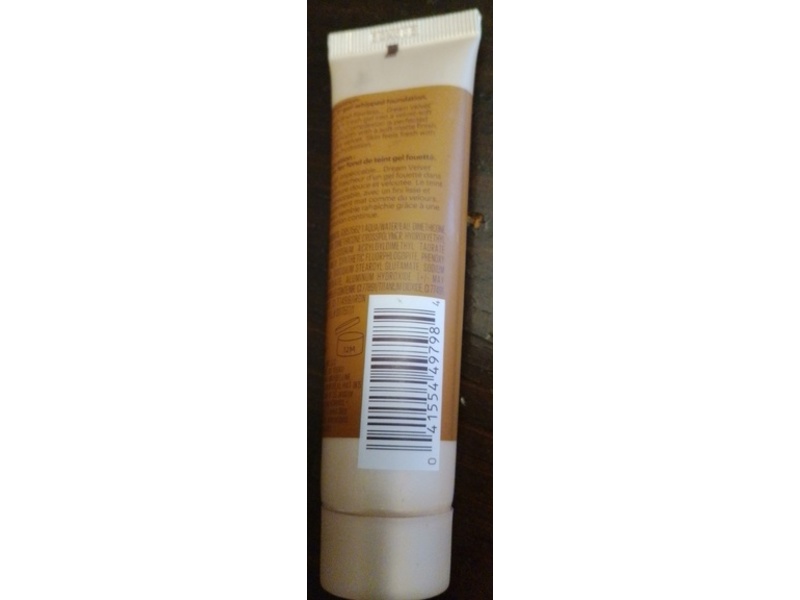 Maybelline New York Dream Velvet Soft-Matte Hydrating Foundation, 94 Classic Coconut, 1 fl oz/30 mL