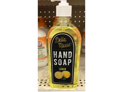Delta Home Hand Soap, Lemon, 16 fl oz/478 mL