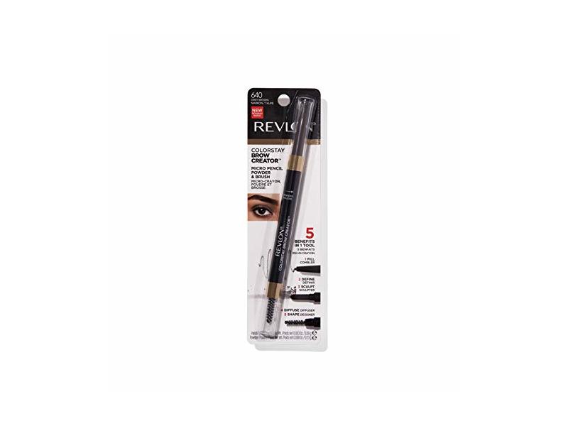 Revlon Colorstay Eyebrow Pencil Grey Brown (640) 0.23 oz