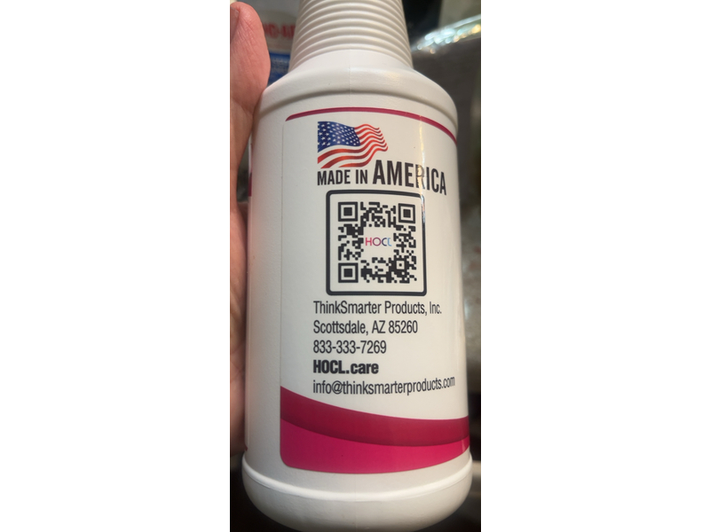 Think Smarter Products Multi-Use All-Purpose Cleaner, Hypochlorous Acid, 16 fl oz/473 mL