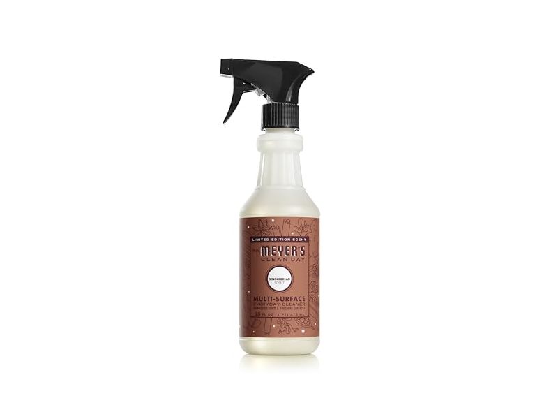 Mrs. Meyer's Clean Day Multi-Surface Everyday Cleaner, Gingerbread Scent, 16 fl oz/473 mL