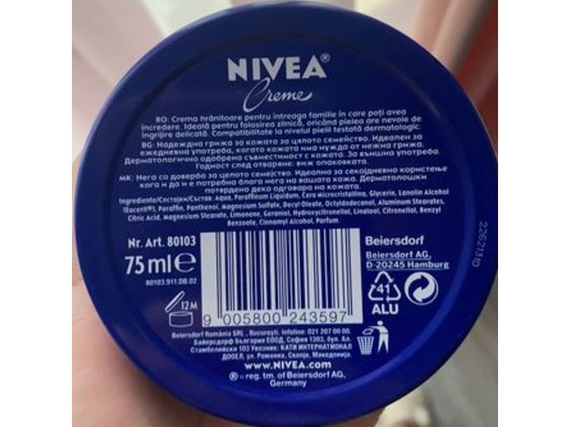 Nivea Creme , 75 mL