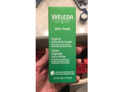weleda skin food safe for babies