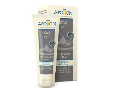 Apollon Hydrating & Refreshing After Shave Balm, Olive Oil, 2.53 fl oz/75 mL