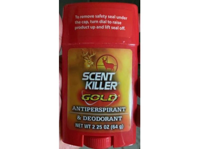 Wildlife Research Center Scent Killer Gold Antiperspirant And Deodorant, 2.25 oz / 64 g