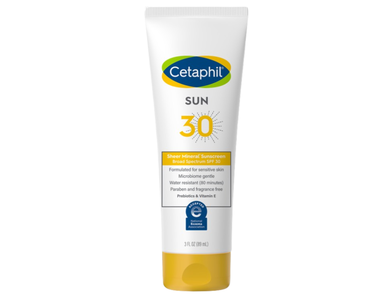 Cetaphil Sheer Mineral Sunscreen, SPF 30, 3 fl oz/89 mL