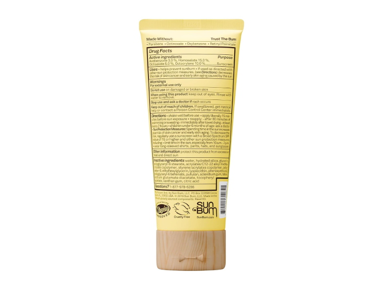 Sun Bum Face Premium Sunscreen Face Lotion, SPF 70, 3 fl oz/88 mL
