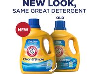 Arm & Hammer Clean & Simple Liquid Laundry Detergent, Crisp Clean, 77 Loads,100.5 fl oz - thumbnail 2