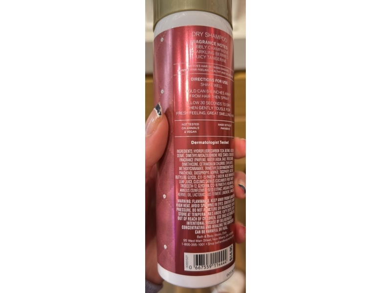 Bath & Body Works Champagne Toast Dry Shampoo, 3.3 oz/93 g