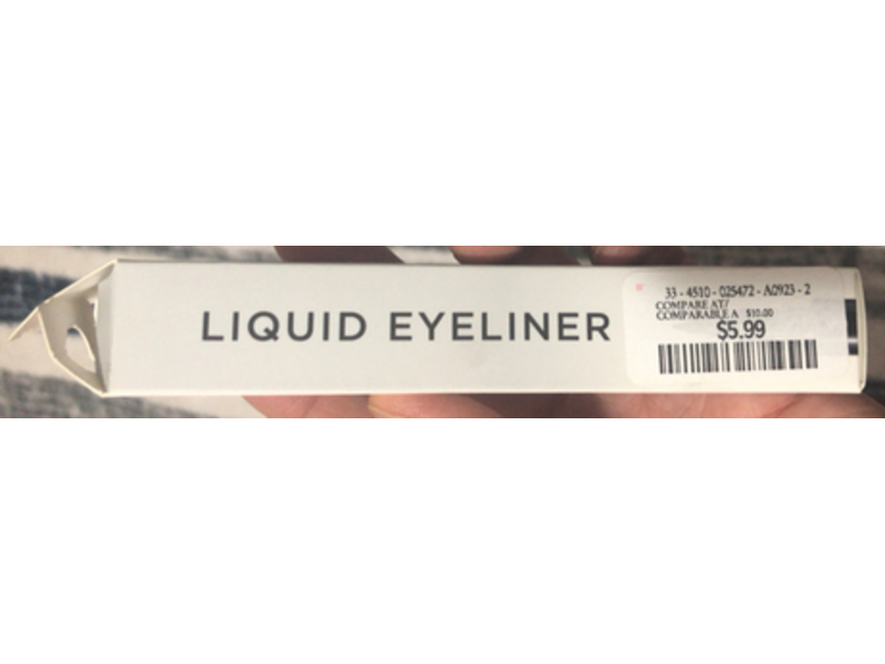 Billion Dollar Brows Liquid Eyeliner, Black, 0.017 oz/0.5 mL