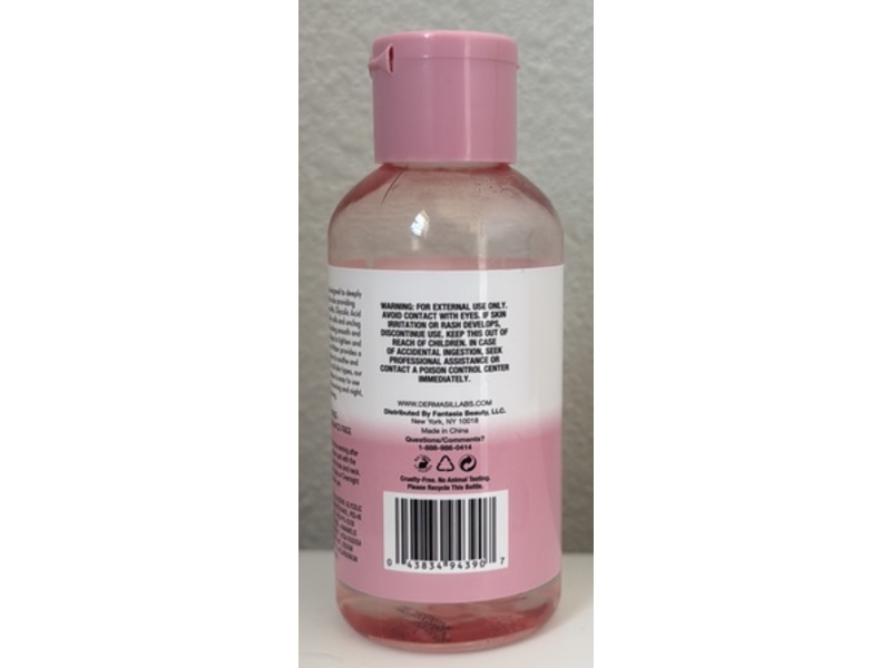 Dermasil Labs Toning Solution, Glycolic Acid + Witch Hazel + Rose Water, 4 fl oz/118 mL, Pack Of 3