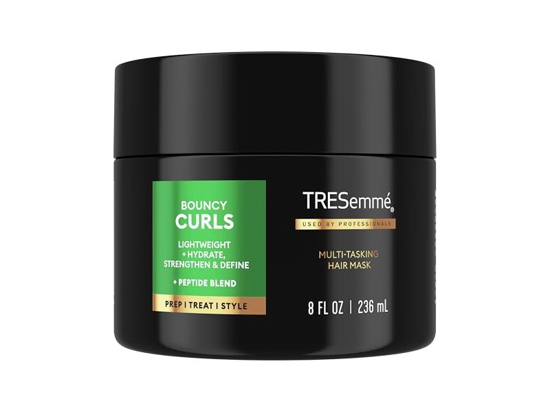 TRESemme Multi-Tasking Hair Mask, Bouncy Curls, 8 fl oz/236 mL