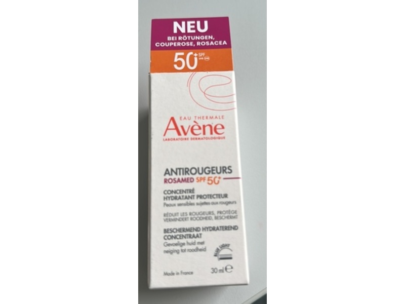 Avene Protective Moisturizing Concentrate, SPF 50+, 30mL