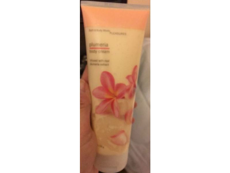 Bath & Body Works Plumeria Body Cream, 8 oz/226 g