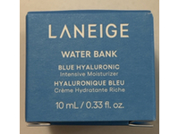 Laneige Water Bank Blue Hyaluronic Cream Moisturizer, 0.33 fl oz/10 mL - Image 3