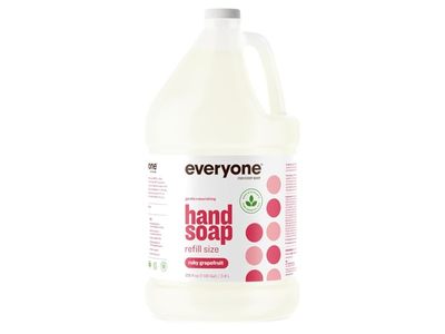 Everyone Gentle & Nourishing Hand Soap, Ruby Grapefruit, 128 fl oz/3.8 L