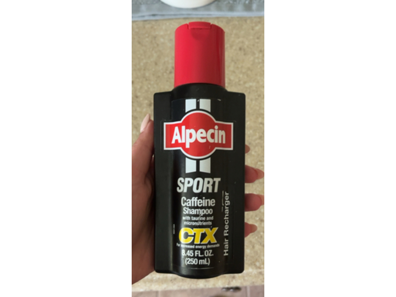 Alpecin Sport Caffeine Shampoo, Taurine & Micronutrients, 8.45 fl oz/250 mL