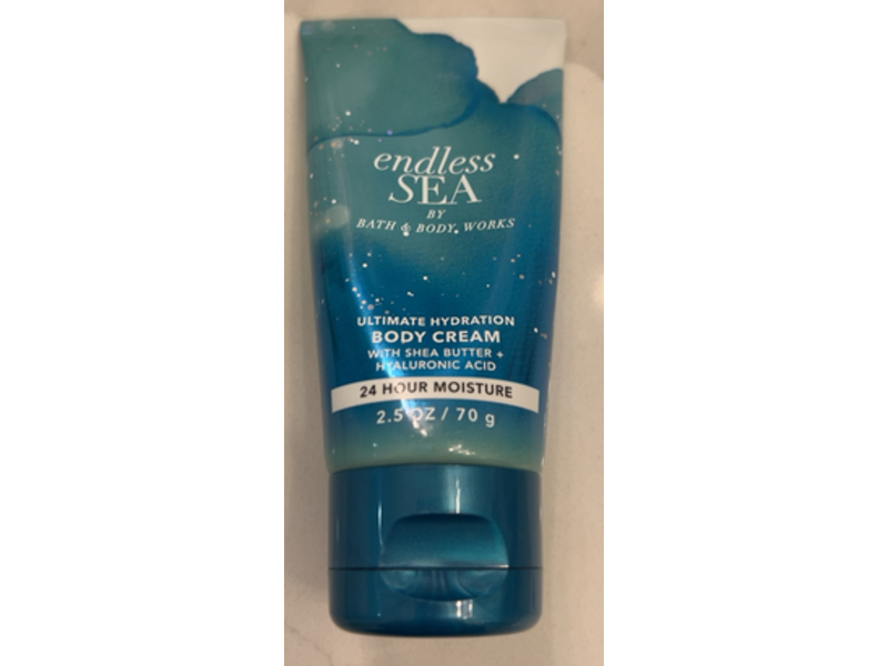 Bath & Body Works Ultimate Hydration Body Cream, Shea Butter + Hyaluronic Acid, 2.5 oz/70 g