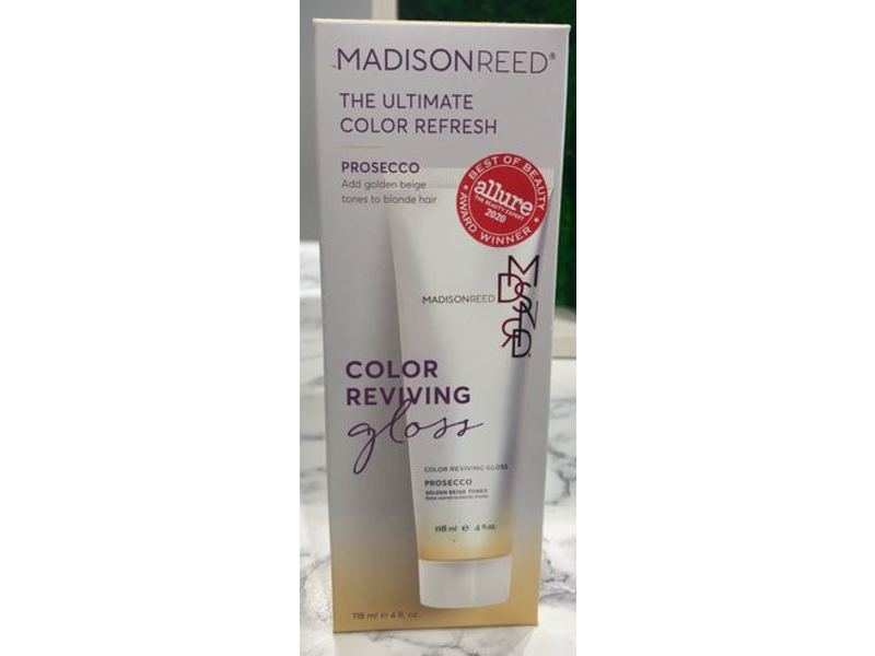 Madison Reed Color Reviving Gloss, Prosecco-Golden Blonde,4 fl oz/118 mL