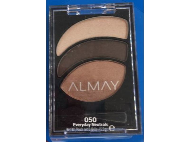 Almay Smoky Eye Trios Eyeshadow, 050 Everyday Neutrals, 0.19 oz/5.5 g