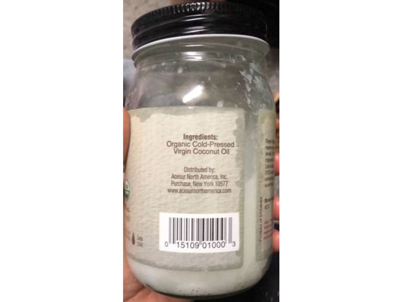 Italica Organic Virgin Coconut Oil, 14 fl oz/414 mL