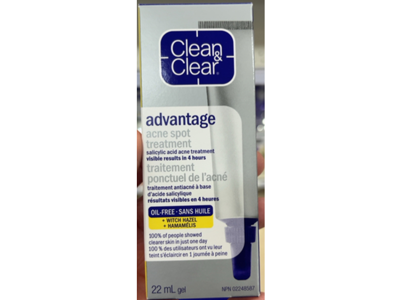 Clean & Clear Acne Spot Treatment, 0.75 fl oz/22 mL