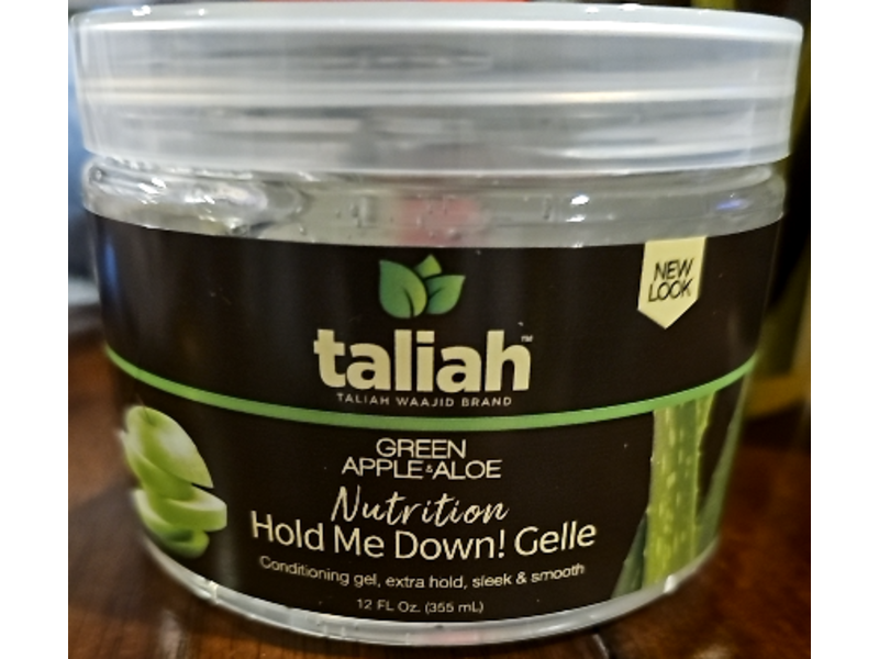 Taliah Waajid Conditioning Gel, Green Apple, Aloe, Coconut, 12 fl oz/355 mL