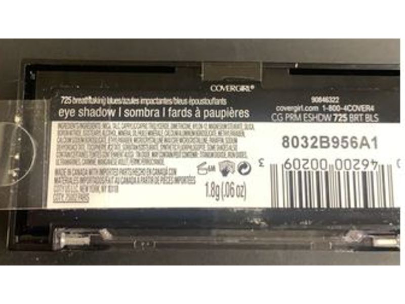 CoverGirl Eyeshadow, 725, 6 oz/1.8 g