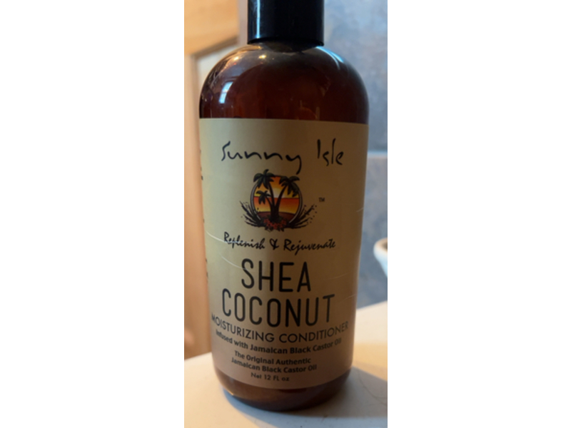 Sunny Isle Shea Coconut Moisturizing Conditioner, Jamaican Black Castor Oil, 12 fl oz