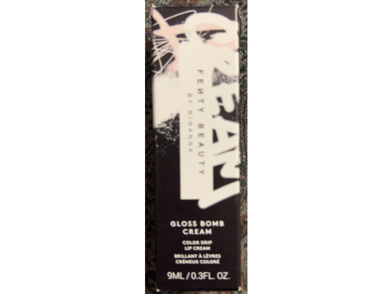 Fenty Beauty by Rihanna Gloss Bomb Cream Color Drip Lip Cream, Honey Waffles, 0.3 fl oz/9 mL