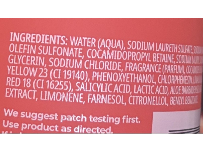 McoBeauty No.1 Energising Body Wash, Black Plum & Vanilla, 13.01 fl oz/385 mL