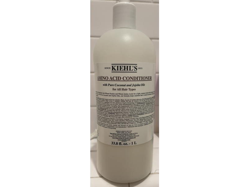 Kiehl's Amino Acid Conditioner, Pure Coconut & Jojoba oil, 33.8 fl oz/1 L