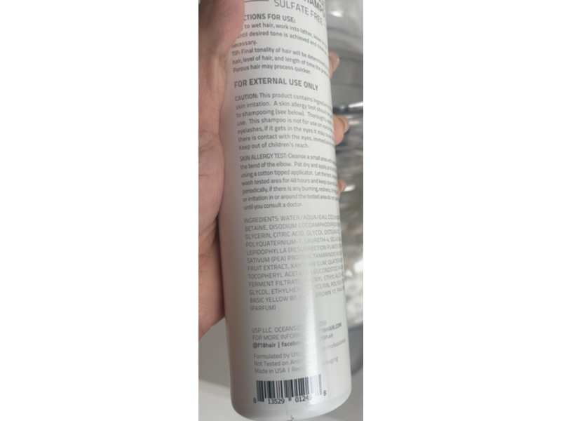 Formula 18 Golden Blonde Toning Shampoo, 10 oz/100 mL