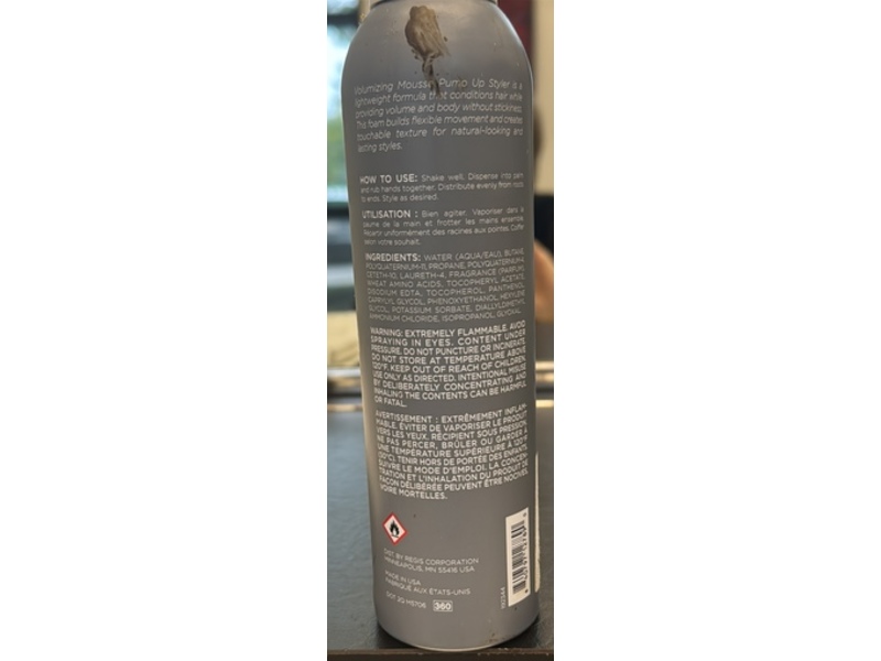 Regis Designline Volumizing Mousse, 9 oz/255 g
