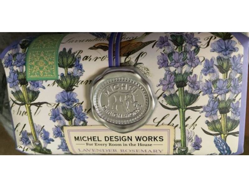 Michel Design Works Bar Soap, Lavender & Rosemary, 8.7 oz/246 g