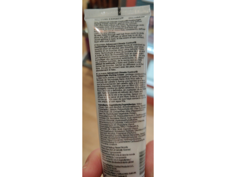 Ouidad Advanced Climate Control Feather Light Styling Cream, 2 fl oz/60 mL