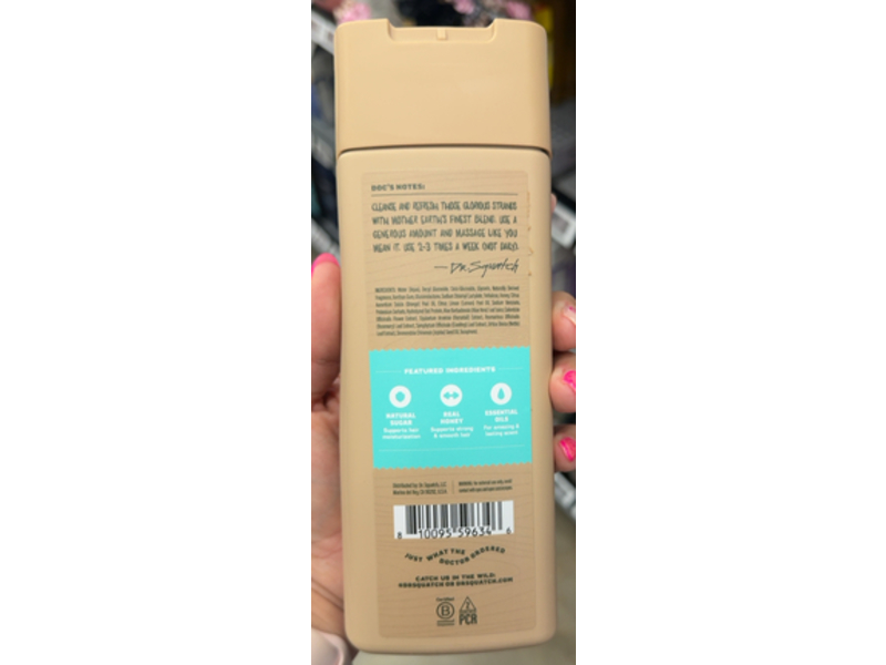 Dr Squatch Refreshing Shampoo, Coconut Castaway, 11 fl oz/ 325 mL
