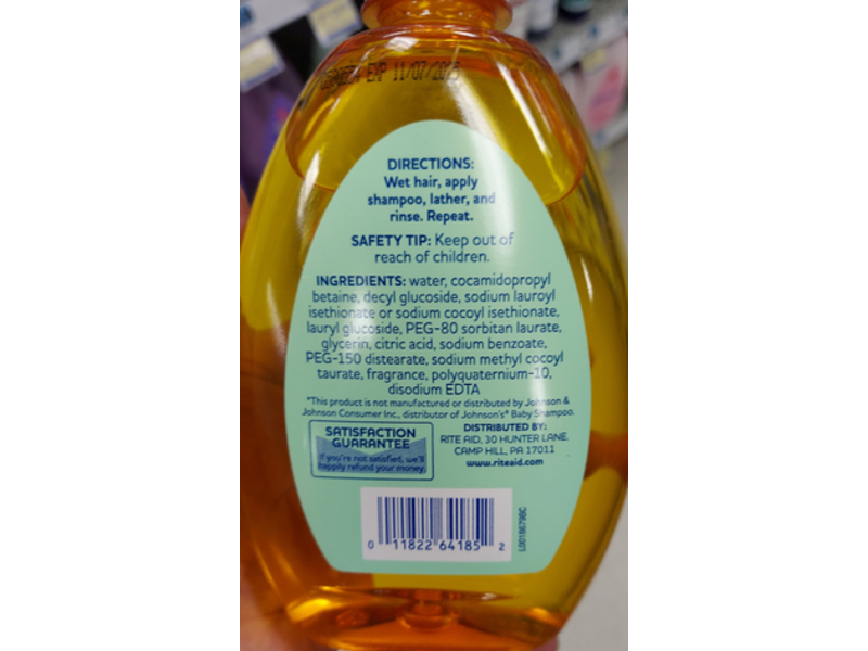 Rite Aid Baby Shampoo, 13.6 fl oz/300 mL
