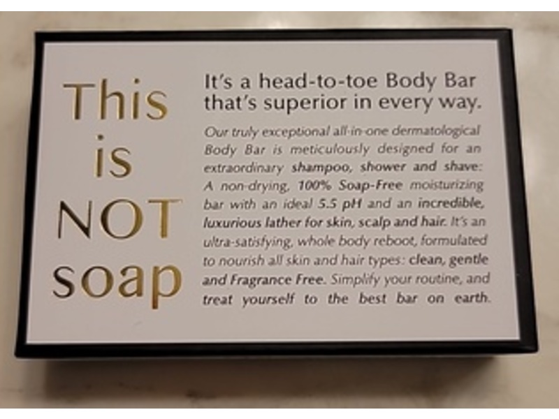 100 Senses This Is Not Soap Head To Toe Body Bar