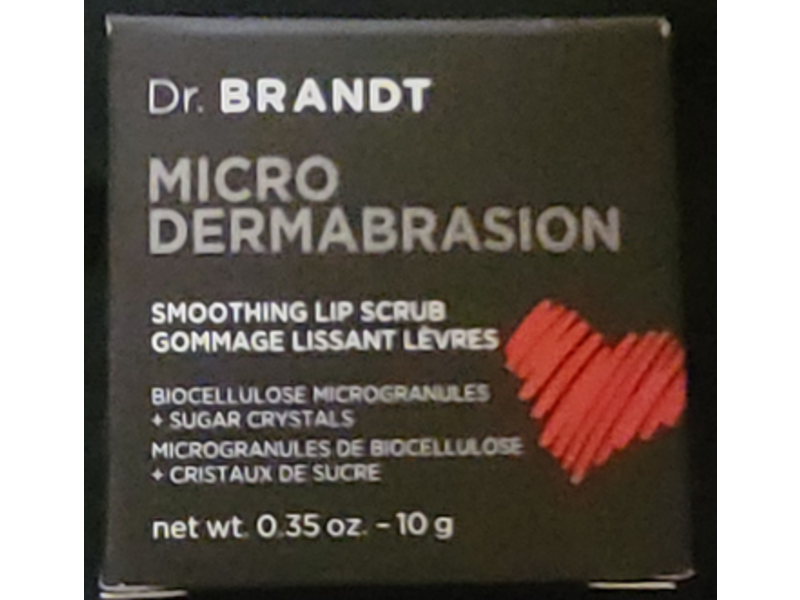 Dr. Brandt Microdermabrasion Smoothing Lip Scrub, 0.35 oz/10 g