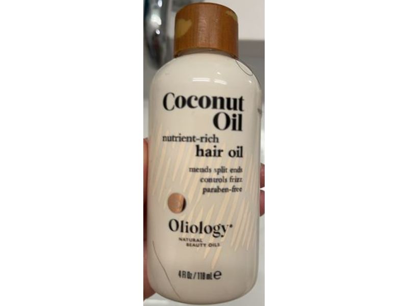 Oliology Nutrient Rich Coconut Oil, 4 fl oz/118 mL